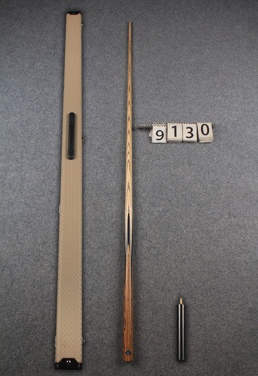 1 piece ash english pool cue  #9130 WOODS CUES