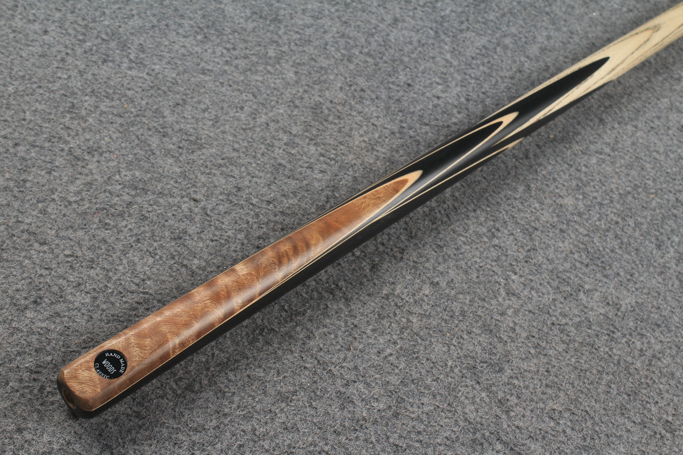 1 piece ash english pool cue  #9132