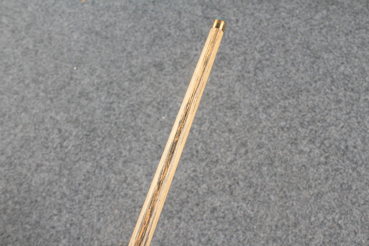 1 piece ash english pool cue  #9133 WOODS CUES