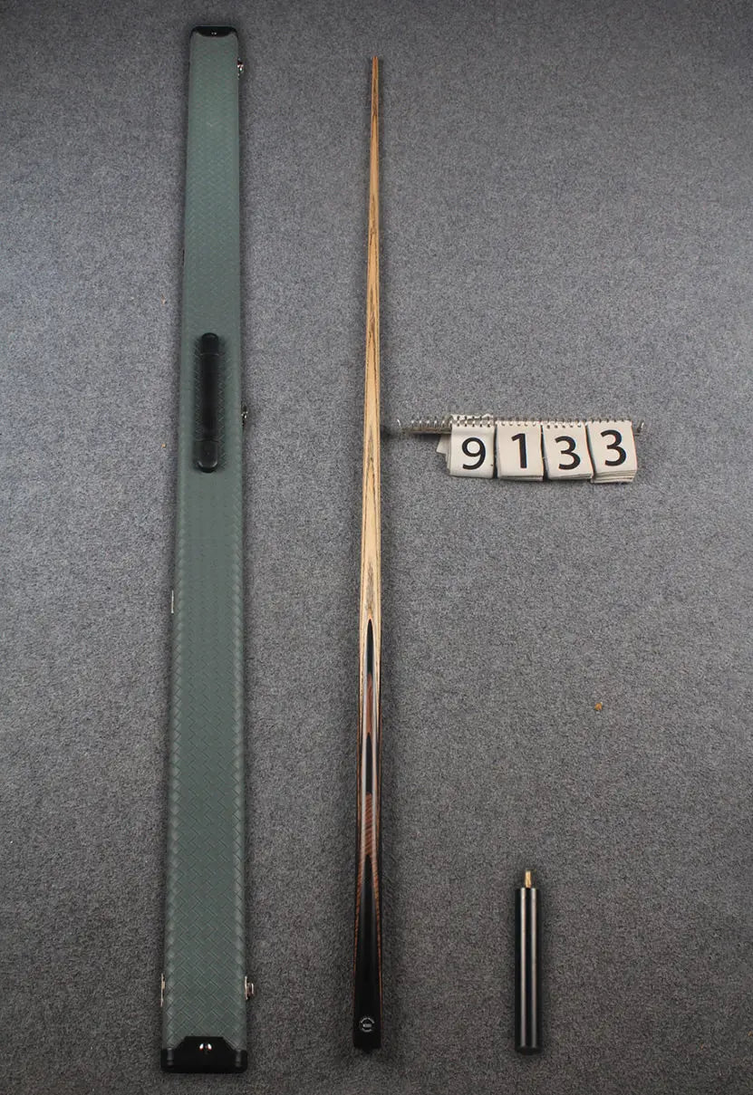 1 piece ash english pool cue #9133 - WOODS CUES