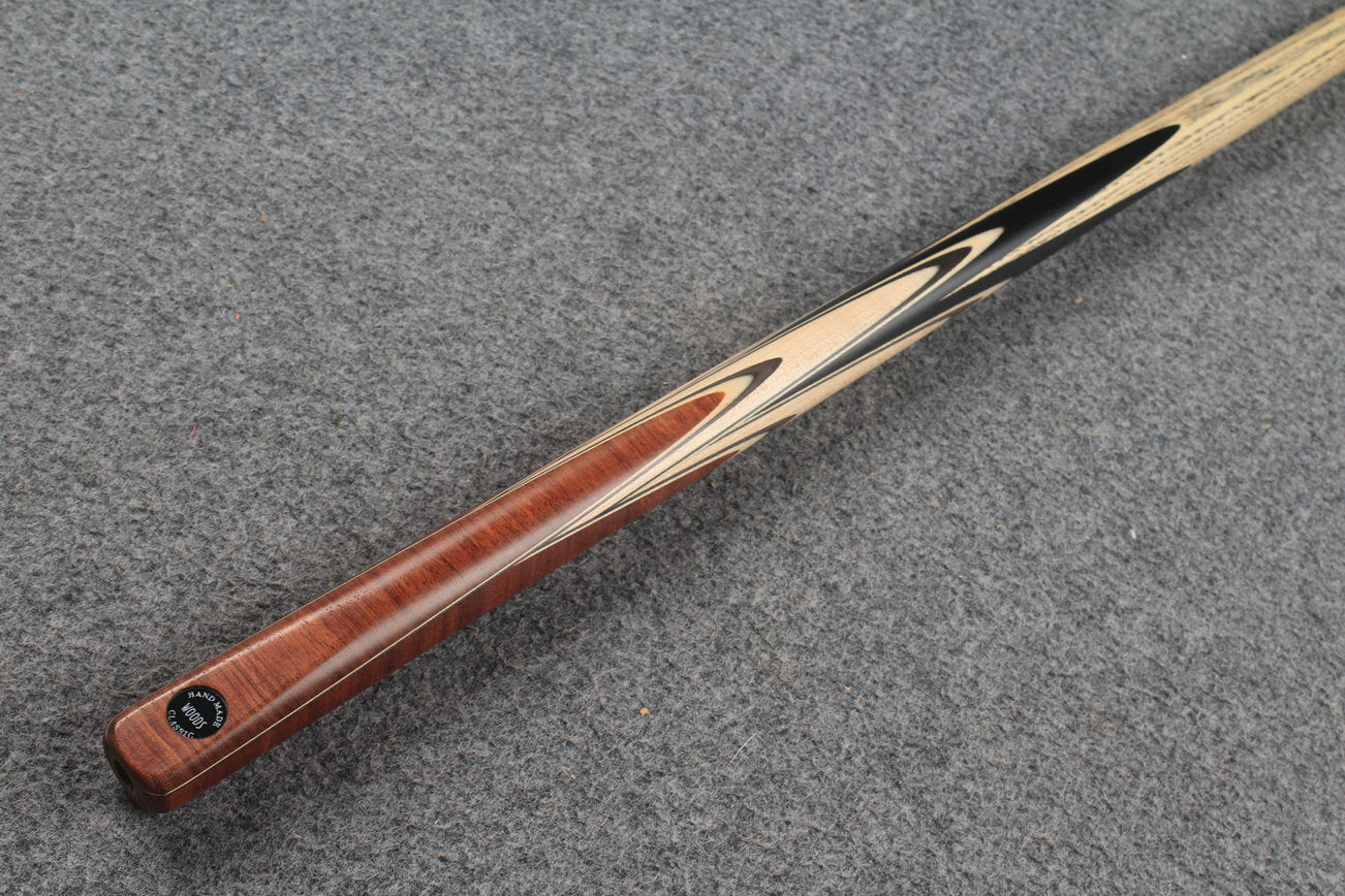 1 piece ash english pool cue  #9135 WOODS CUES