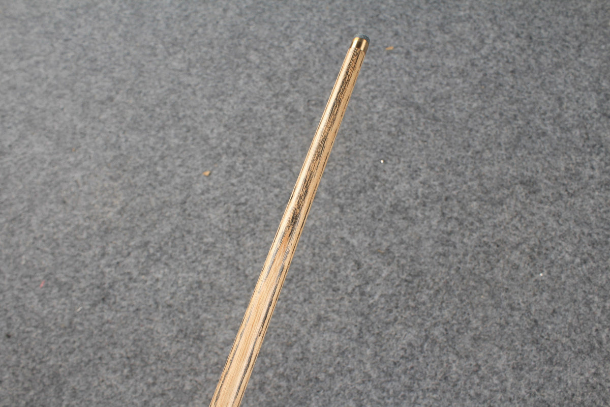 1 piece ash english pool cue  #9136 WOODS CUES
