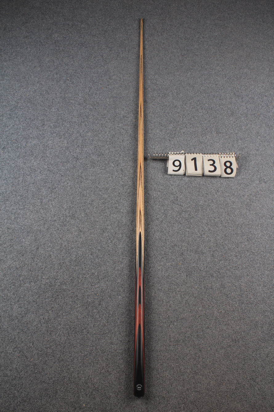 1 piece ash english pool cue  #9138