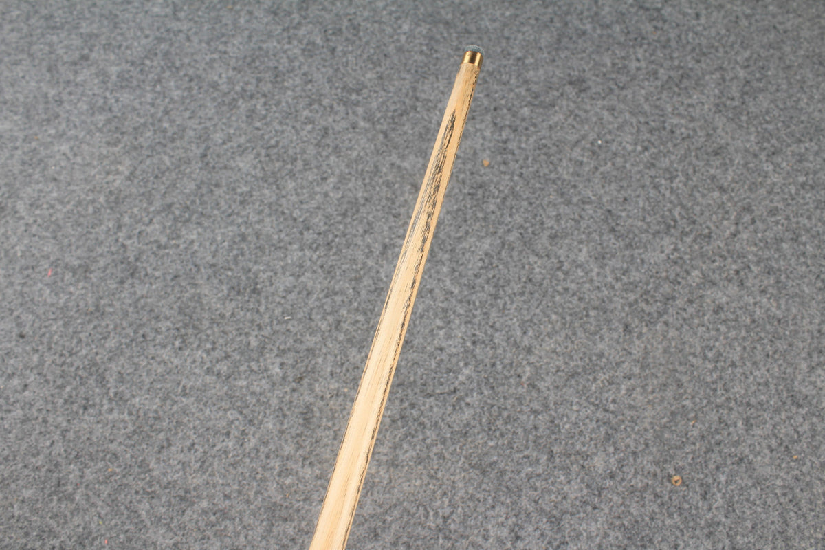1 piece ash english pool cue  #9138