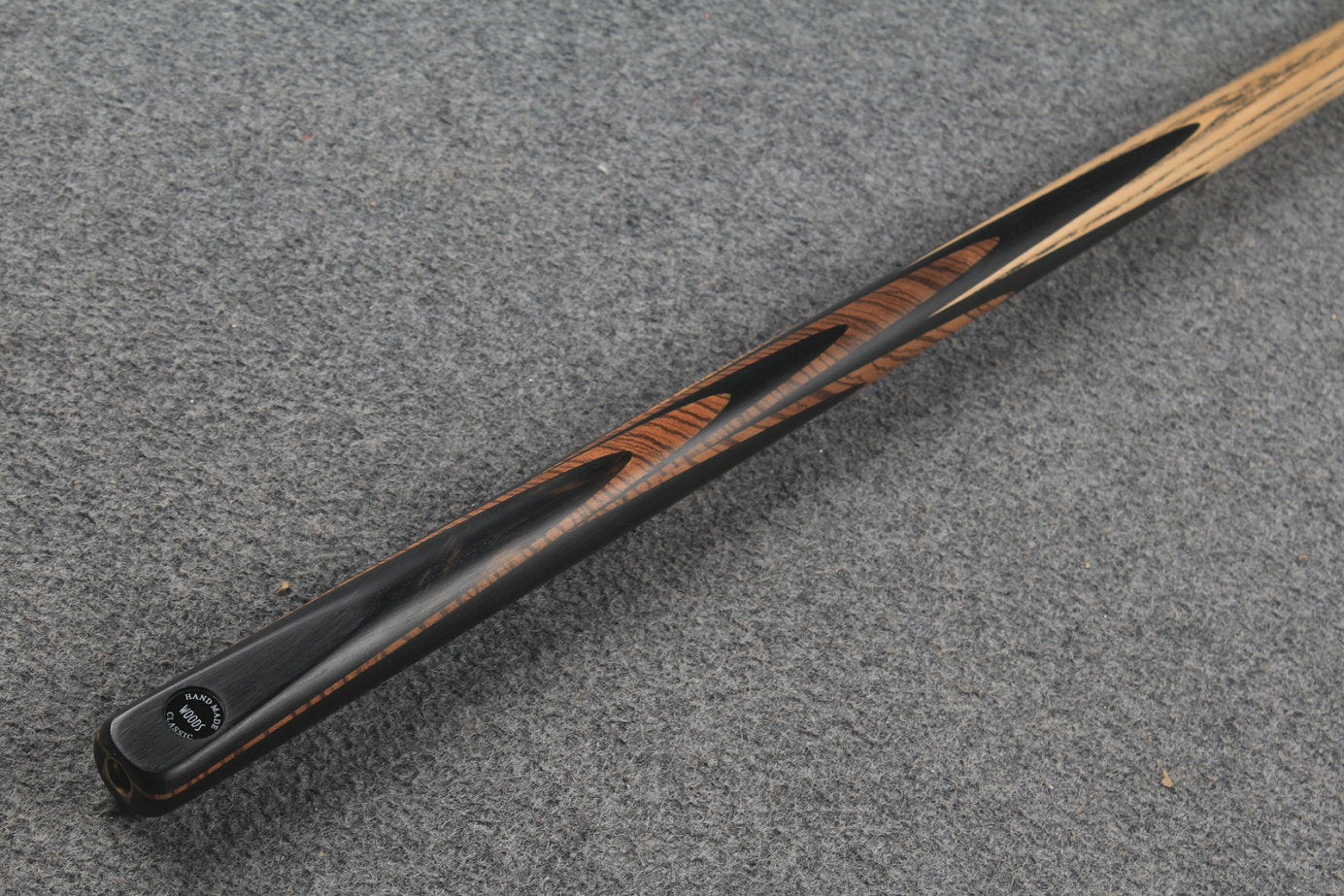 1 piece ash english pool cue  #9139 WOODS CUES