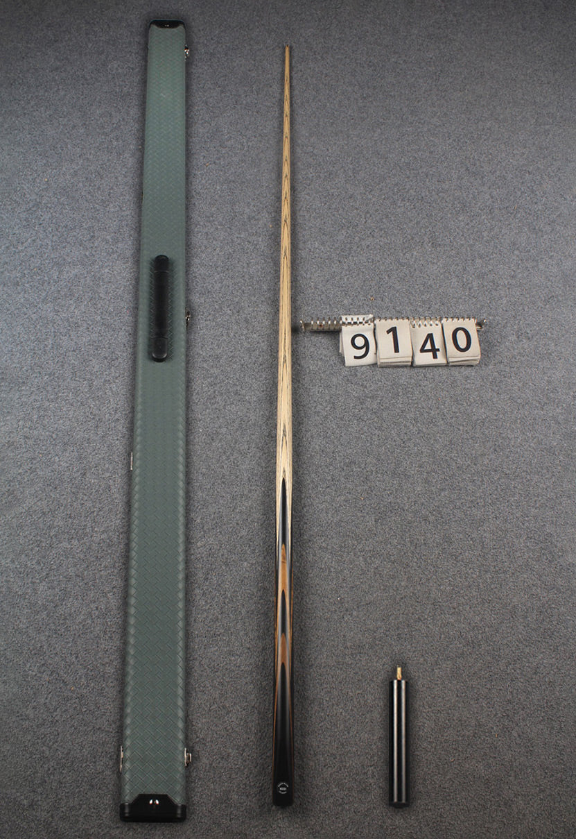 1 piece ash english pool cue  #9140 WOODS CUES