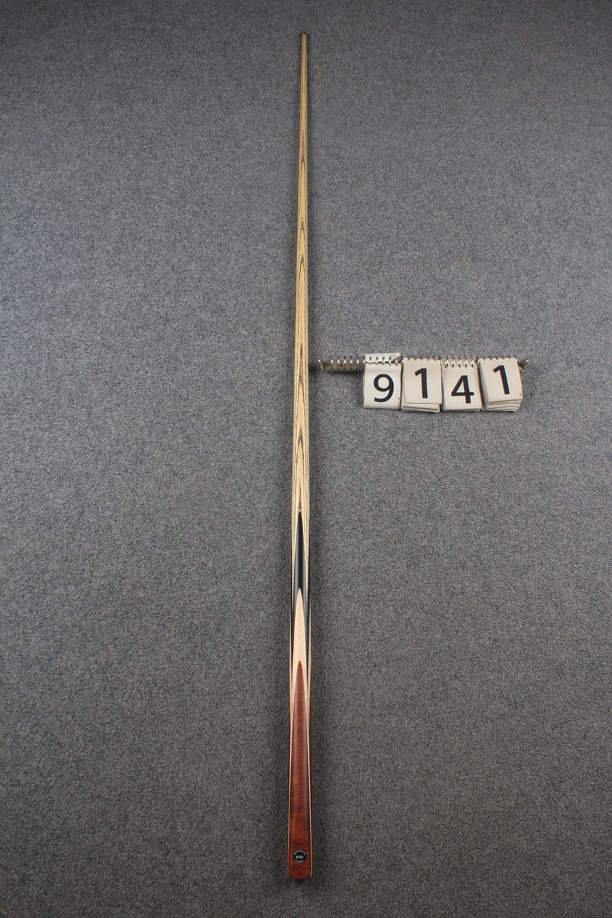 1 piece ash english pool cue  #9141 WOODS CUES