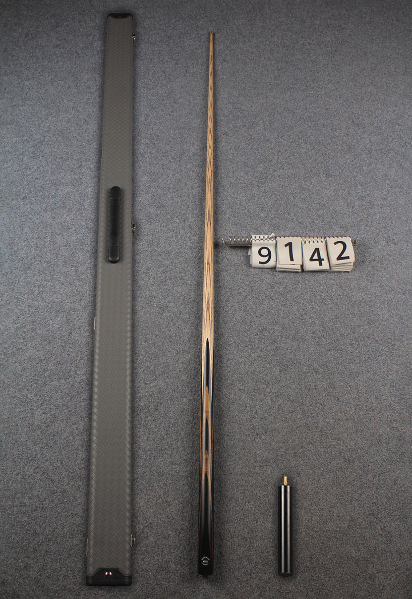 1 piece ash english pool cue  #9142 WOODS CUES