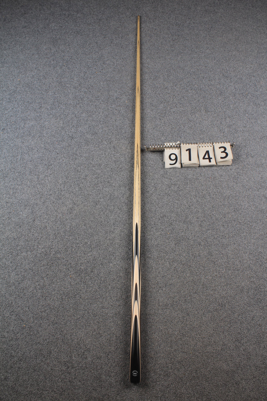 1 piece ash english pool cue  #9143 WOODS CUES