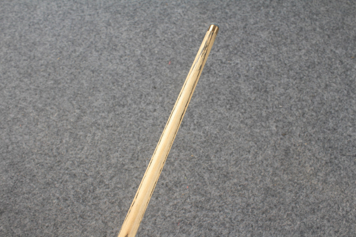 1 piece ash english pool cue  #9143 WOODS CUES