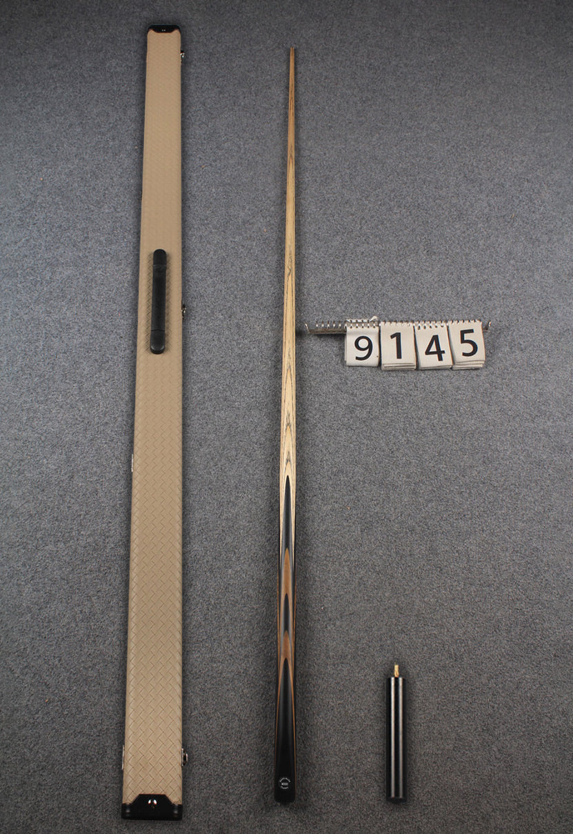 1 piece ash english pool cue  #9145 WOODS CUES