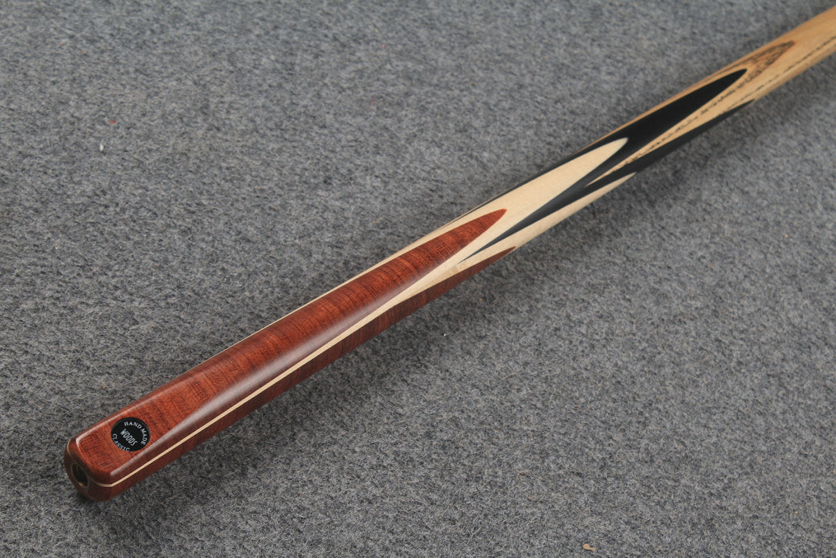 1 piece ash english pool cue  #9147 WOODS CUES