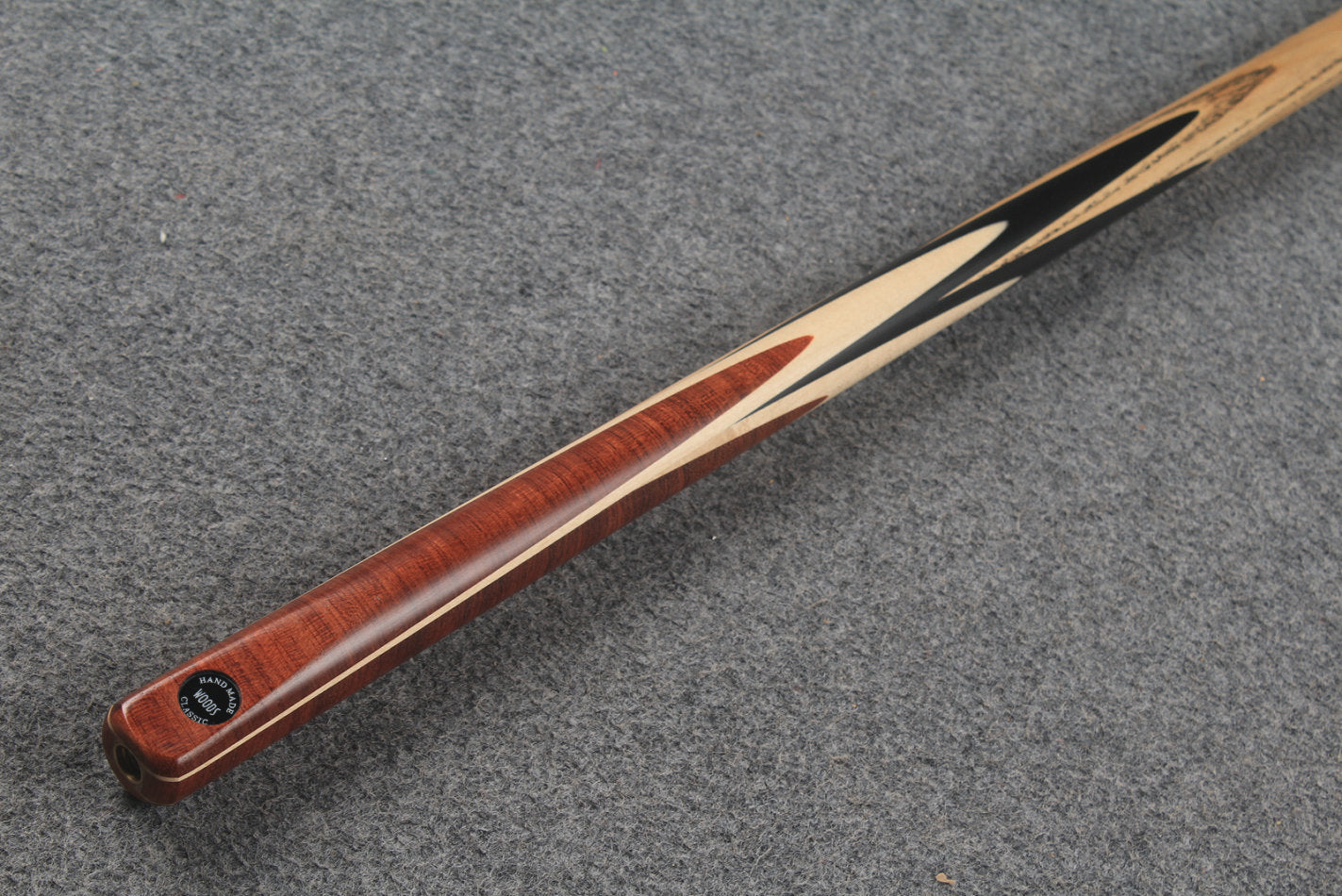1 piece ash english pool cue  #9147 WOODS CUES