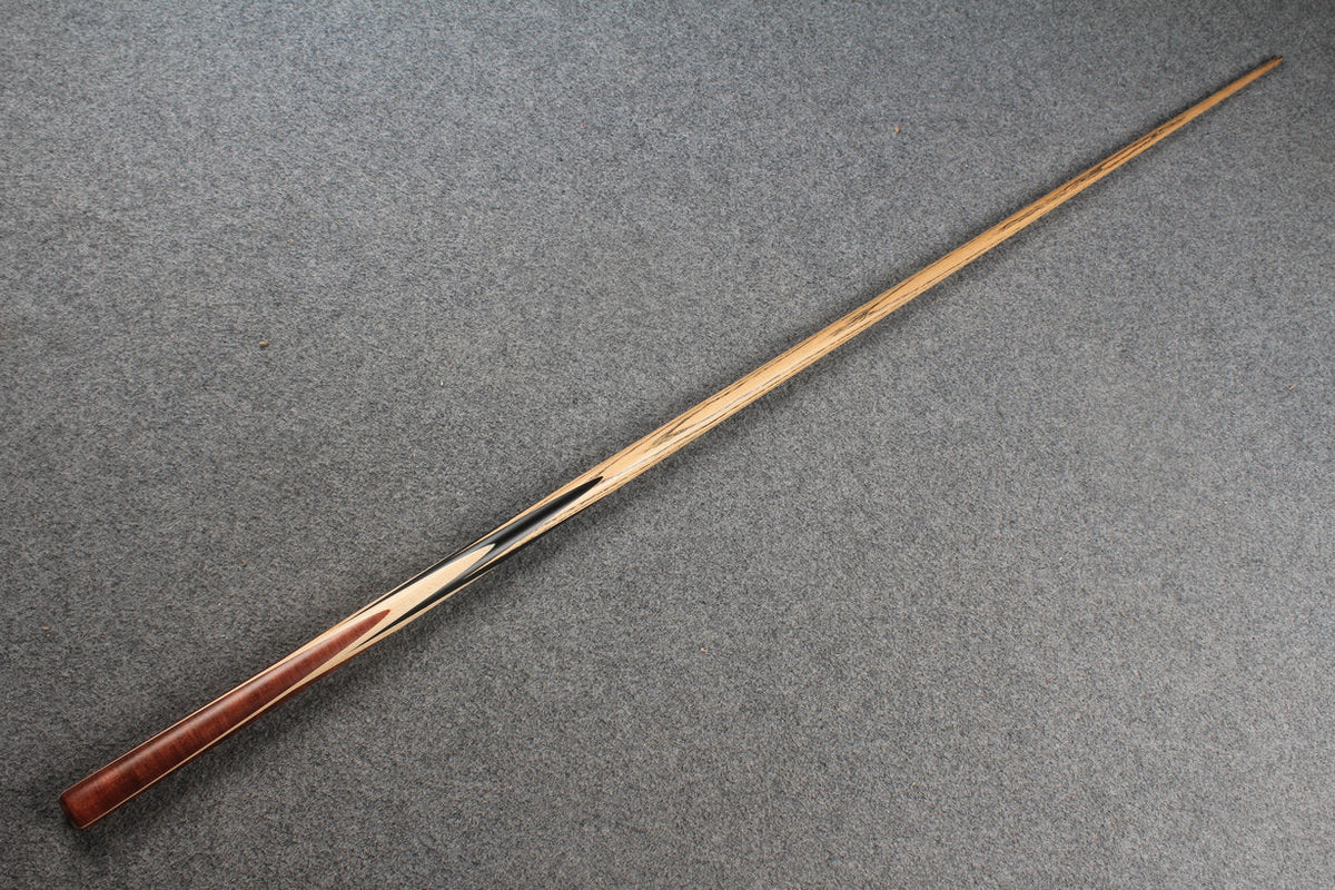 1 piece ash english pool cue  #9147 WOODS CUES