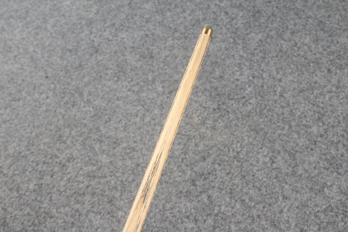 1 piece ash english pool cue  #9149 WOODS CUES