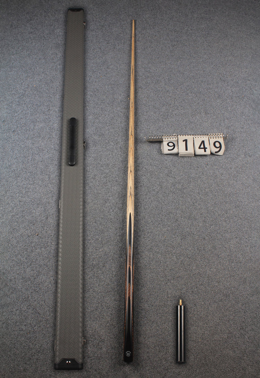 1 piece ash english pool cue  #9149 WOODS CUES
