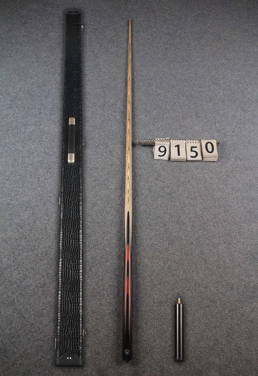 1 piece ash english pool cue  #9150