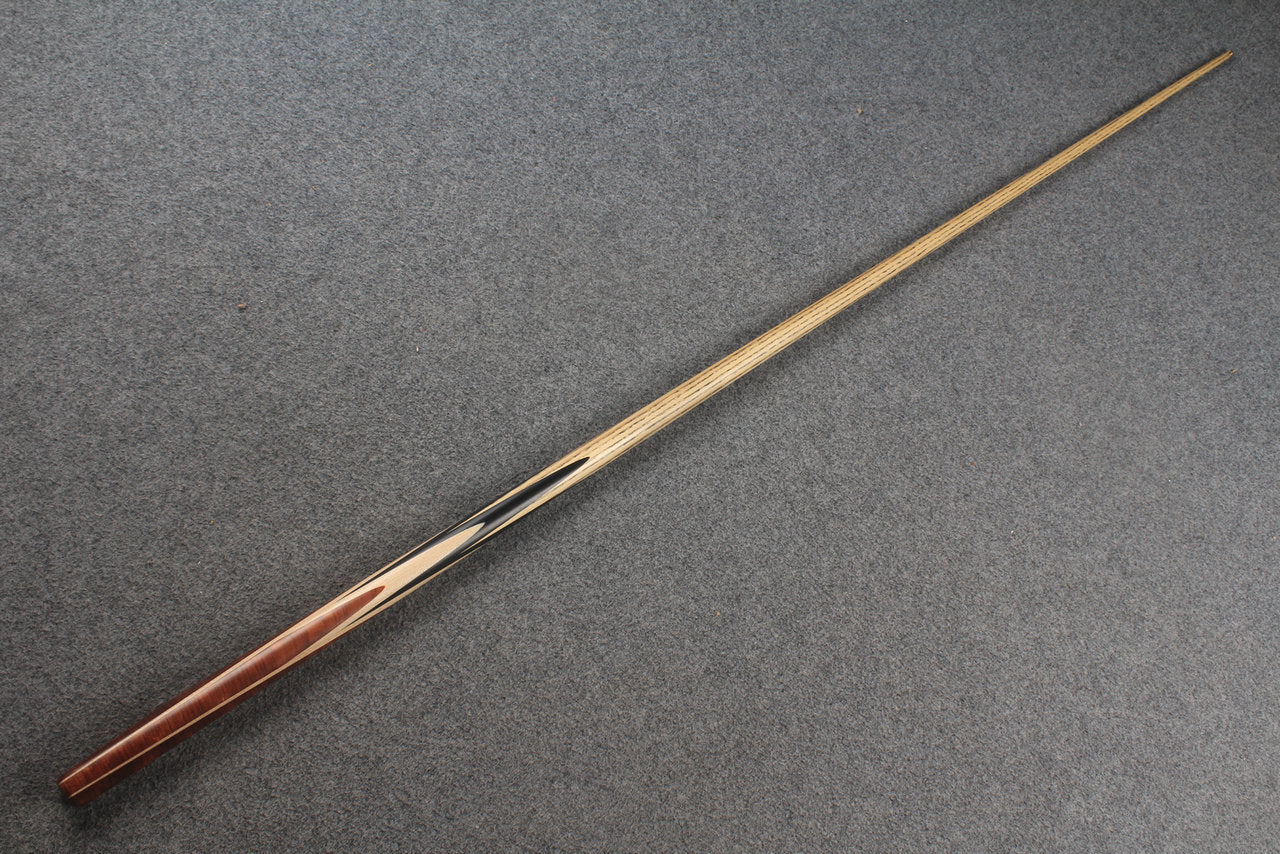 1 piece ash english pool cue  #9151 WOODS CUES