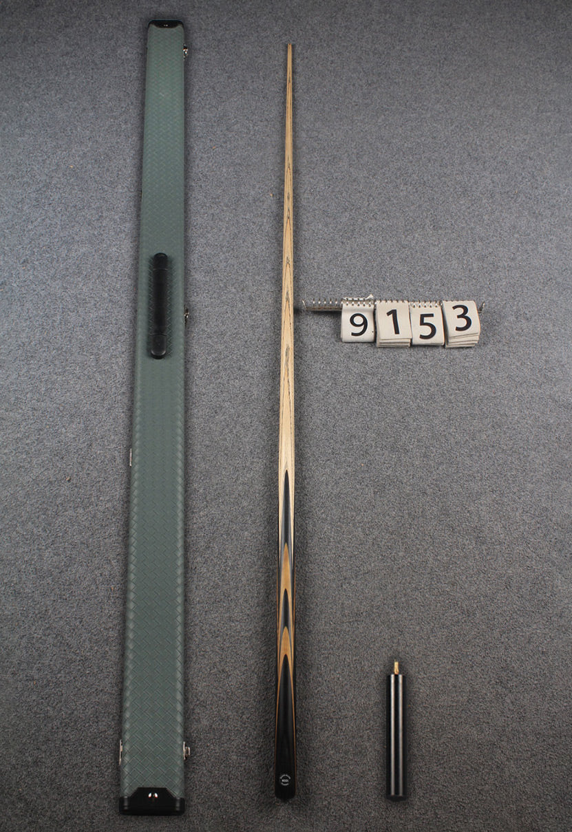 1 piece ash english pool cue  #9153
