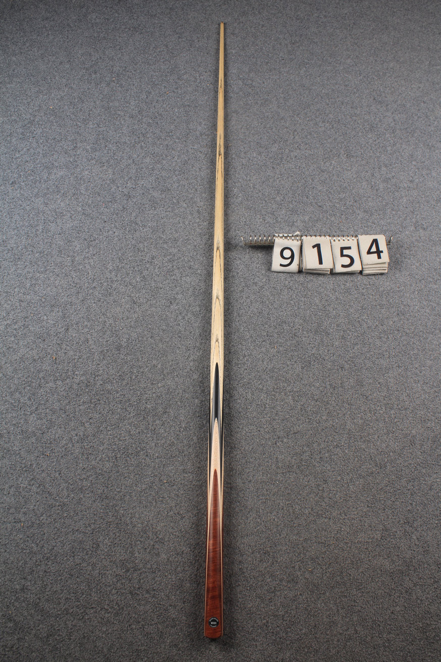 1 piece ash english pool cue  #9154