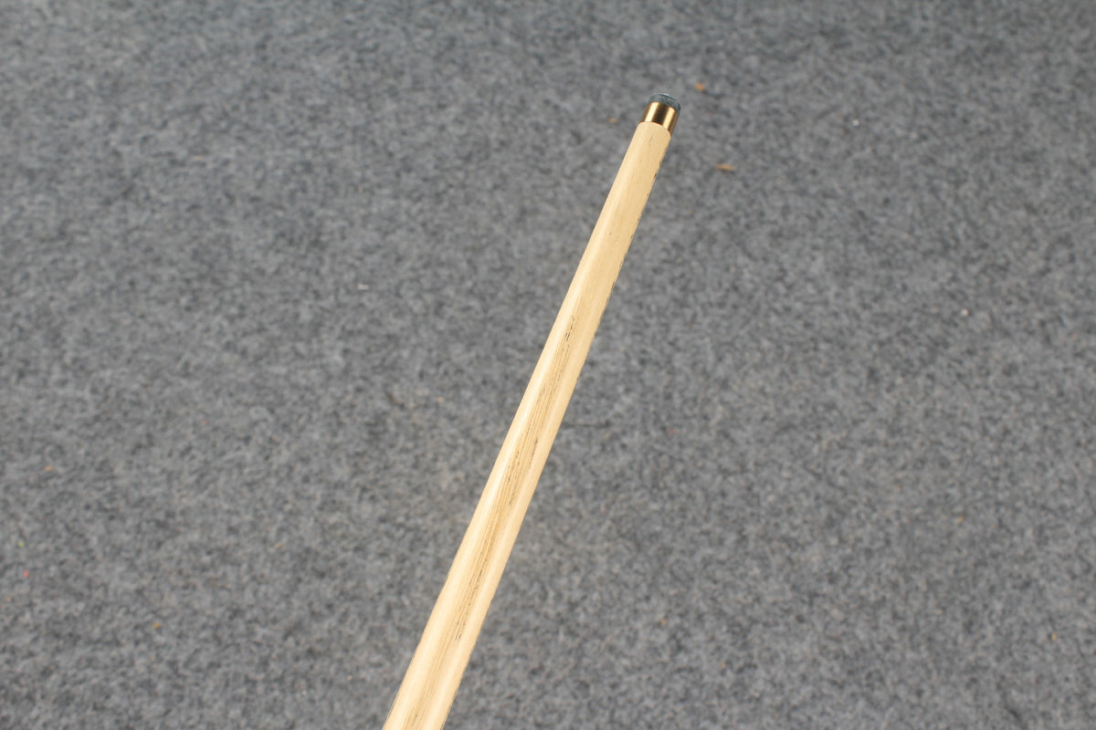 1 piece ash english pool cue  #9154