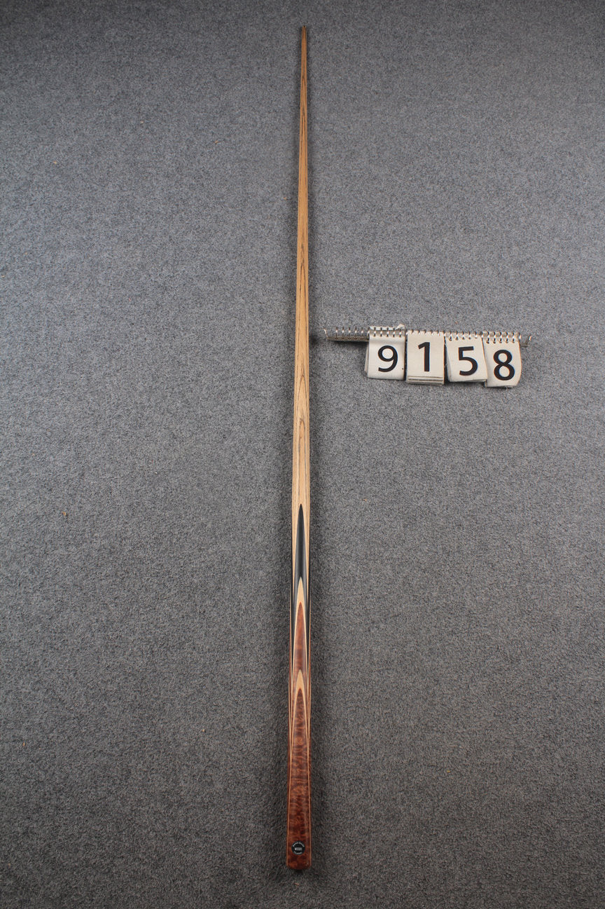 1 piece ash english pool cue  #9158