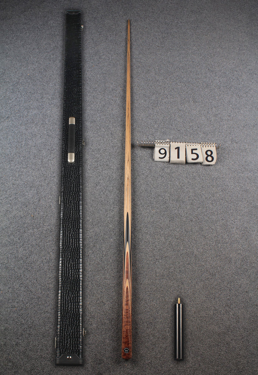 1 piece ash english pool cue  #9158