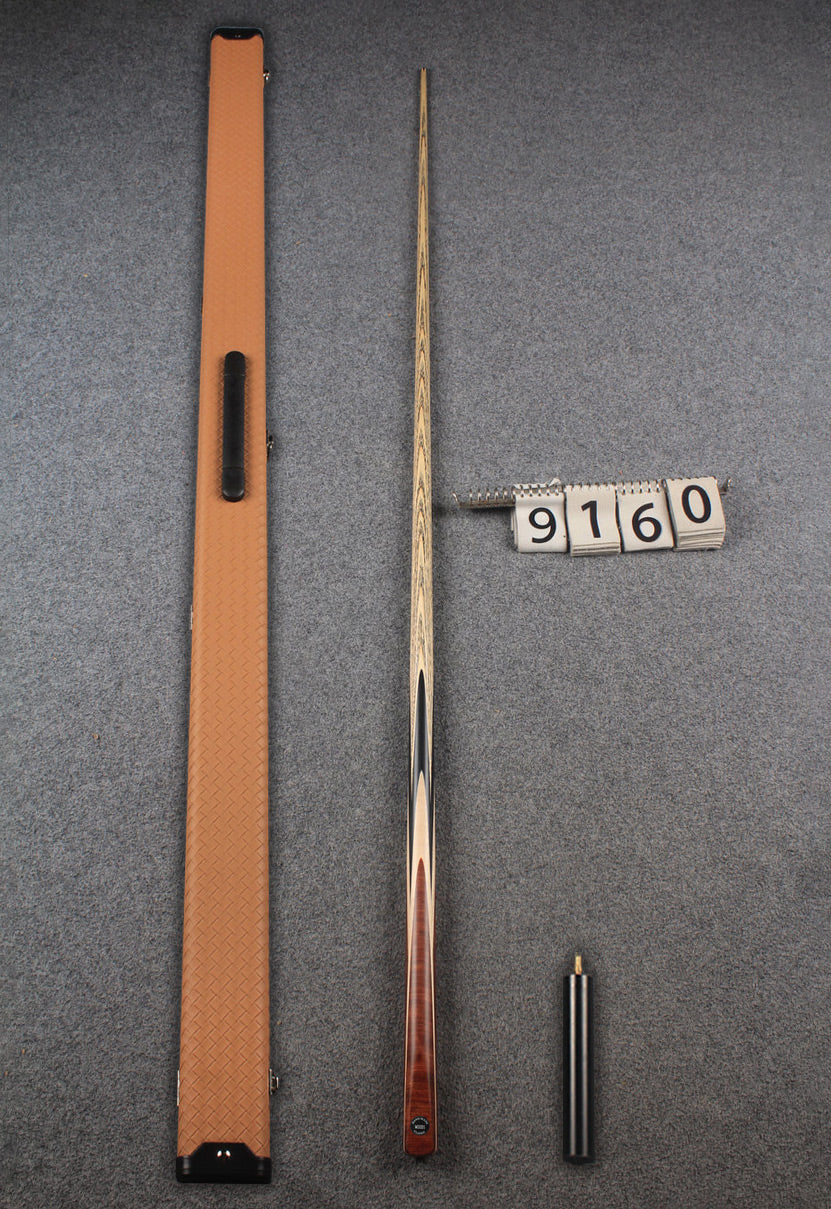 1 piece ash english pool cue  #9160