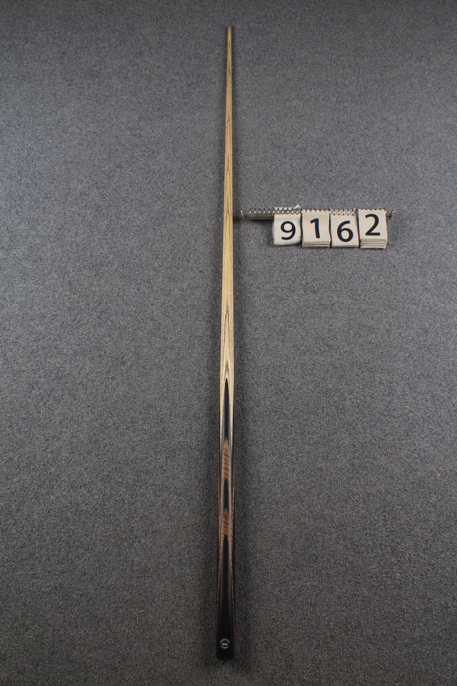 1 piece ash english pool cue  #9162