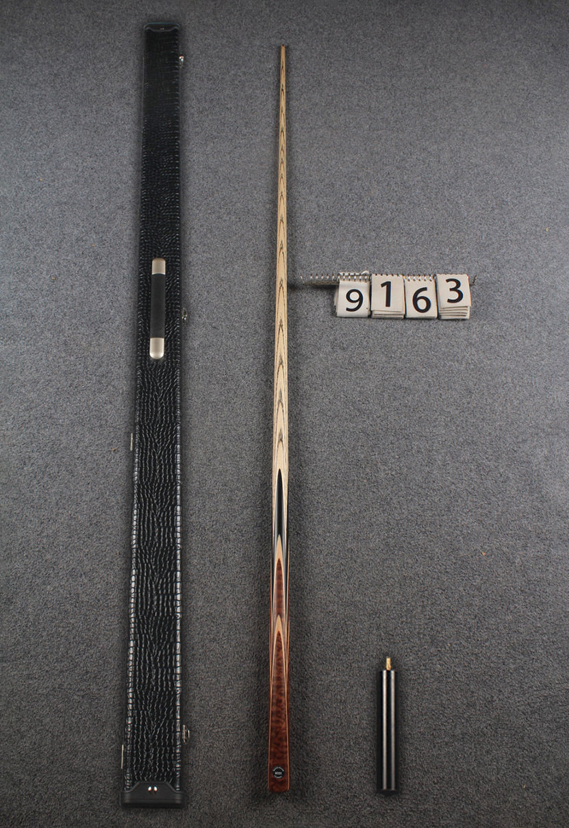 1 piece ash english pool cue  #9163