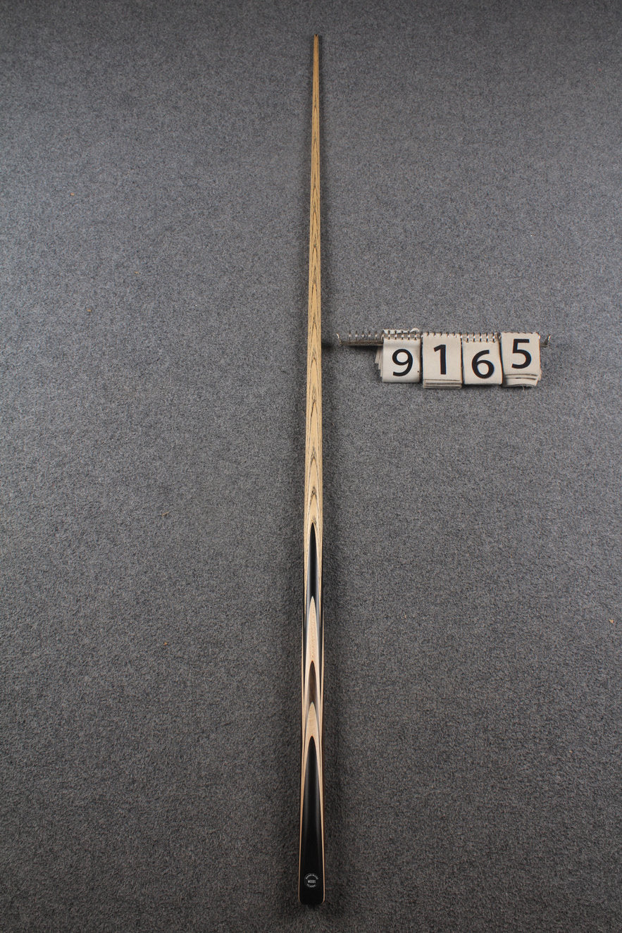 1 piece ash english pool cue  #9165