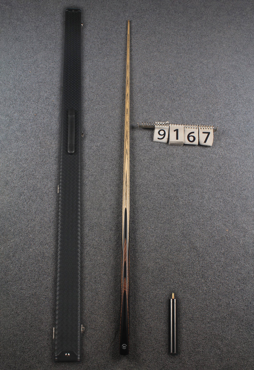 1 piece ash english pool cue  #9167