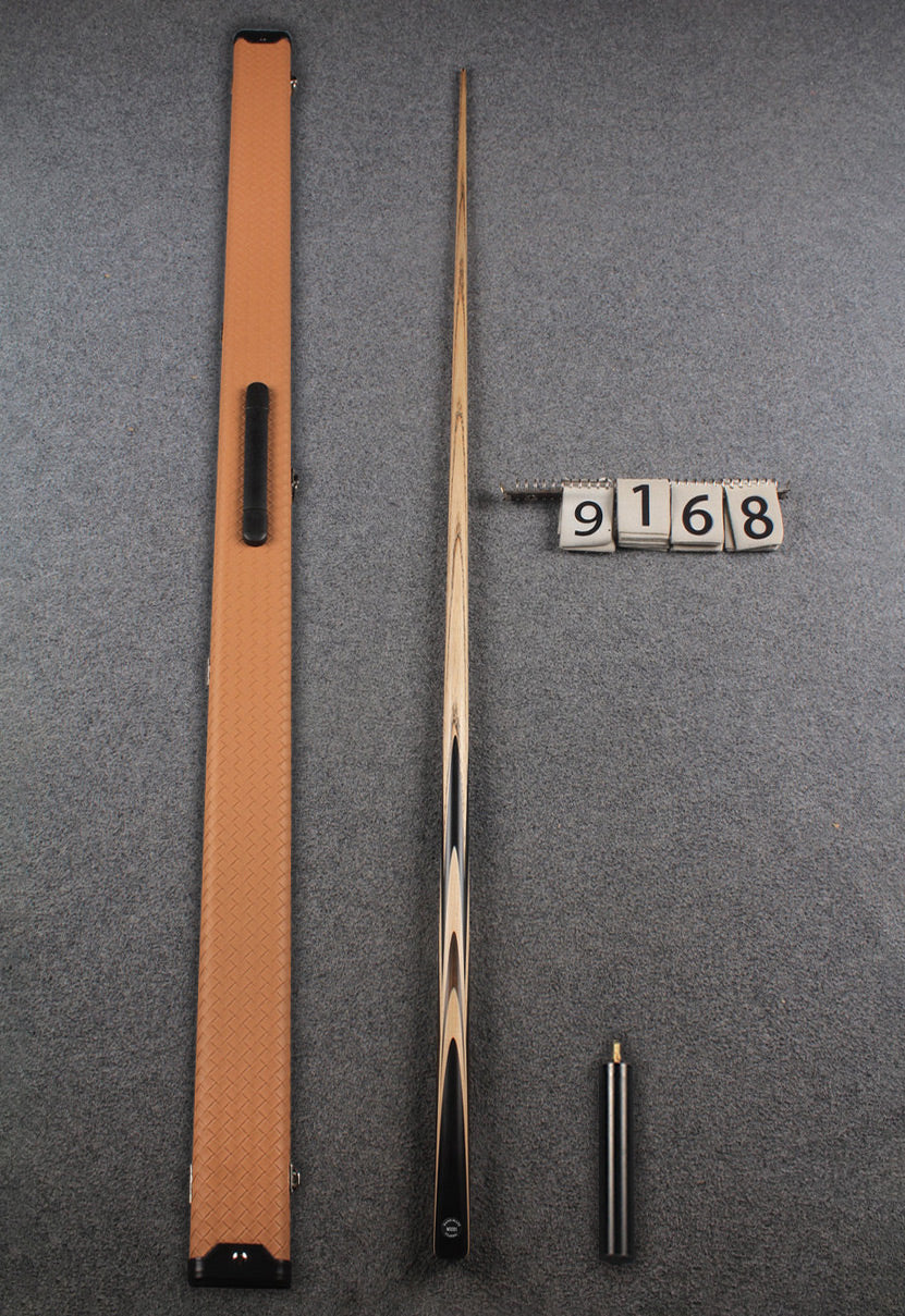 1 piece ash english pool cue  #9168
