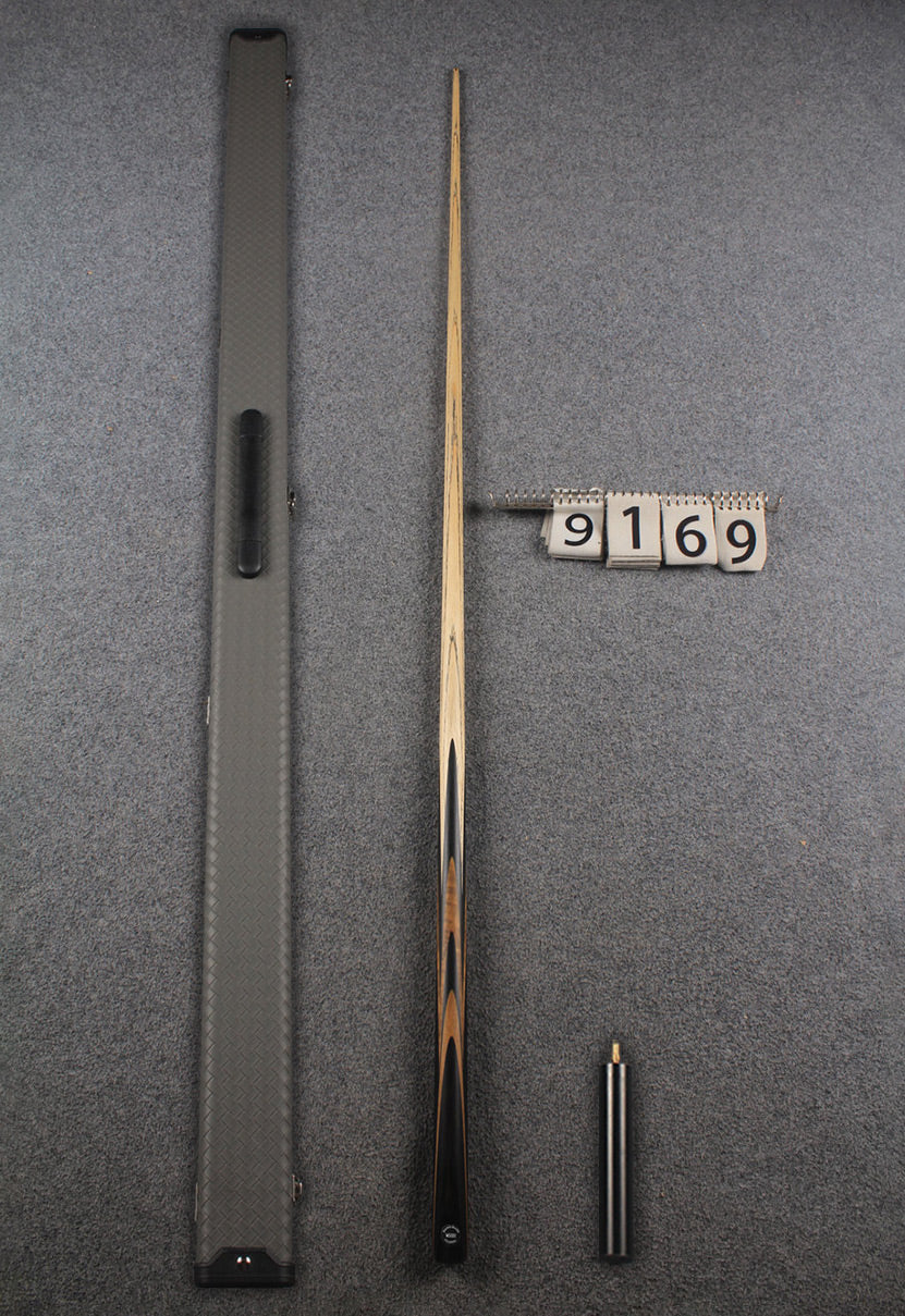 1 piece ash english pool cue  #9169