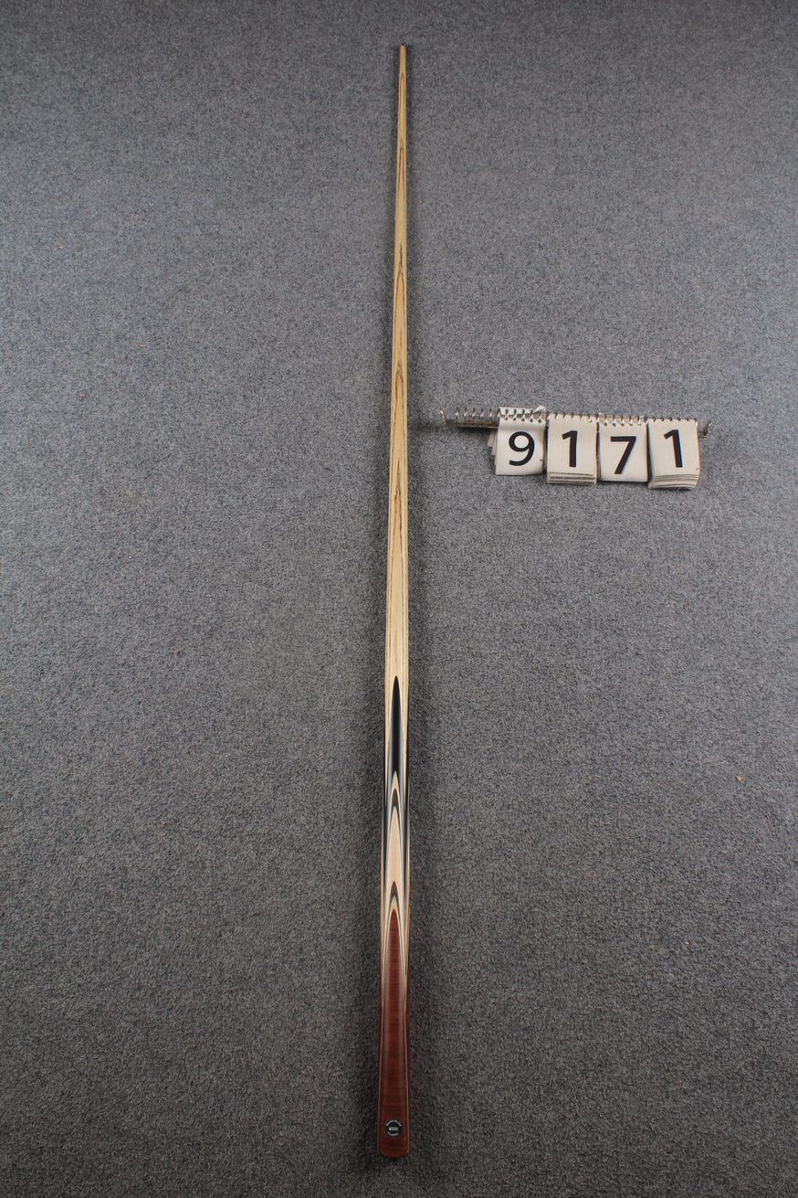 1 piece ash english pool cue  #9171