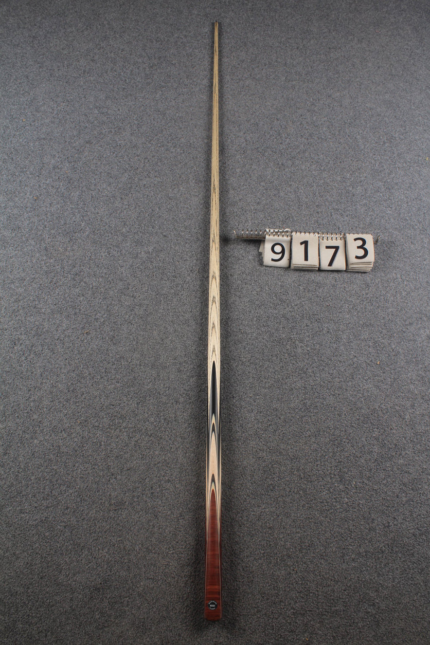 1 piece ash english pool cue  #9173