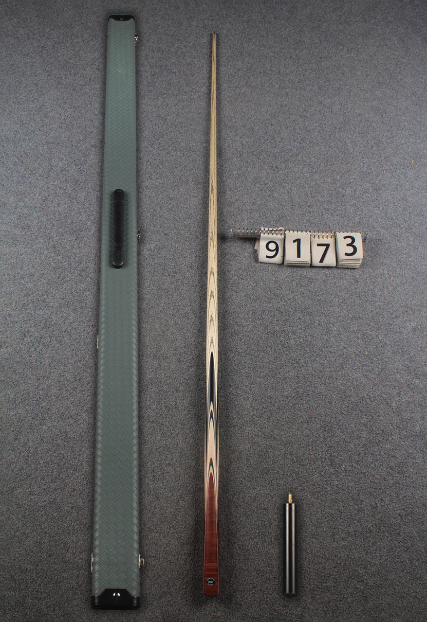 1 piece ash english pool cue  #9173