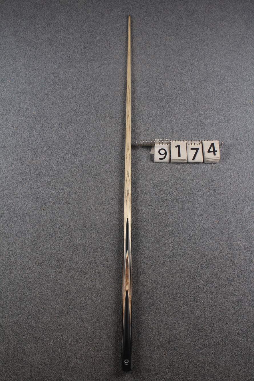 1 piece ash english pool cue  #9174