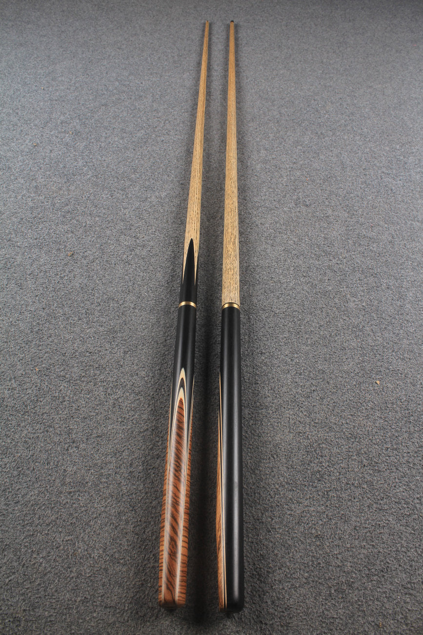 3/4 ASH english pool cue + break cue + case # 9176