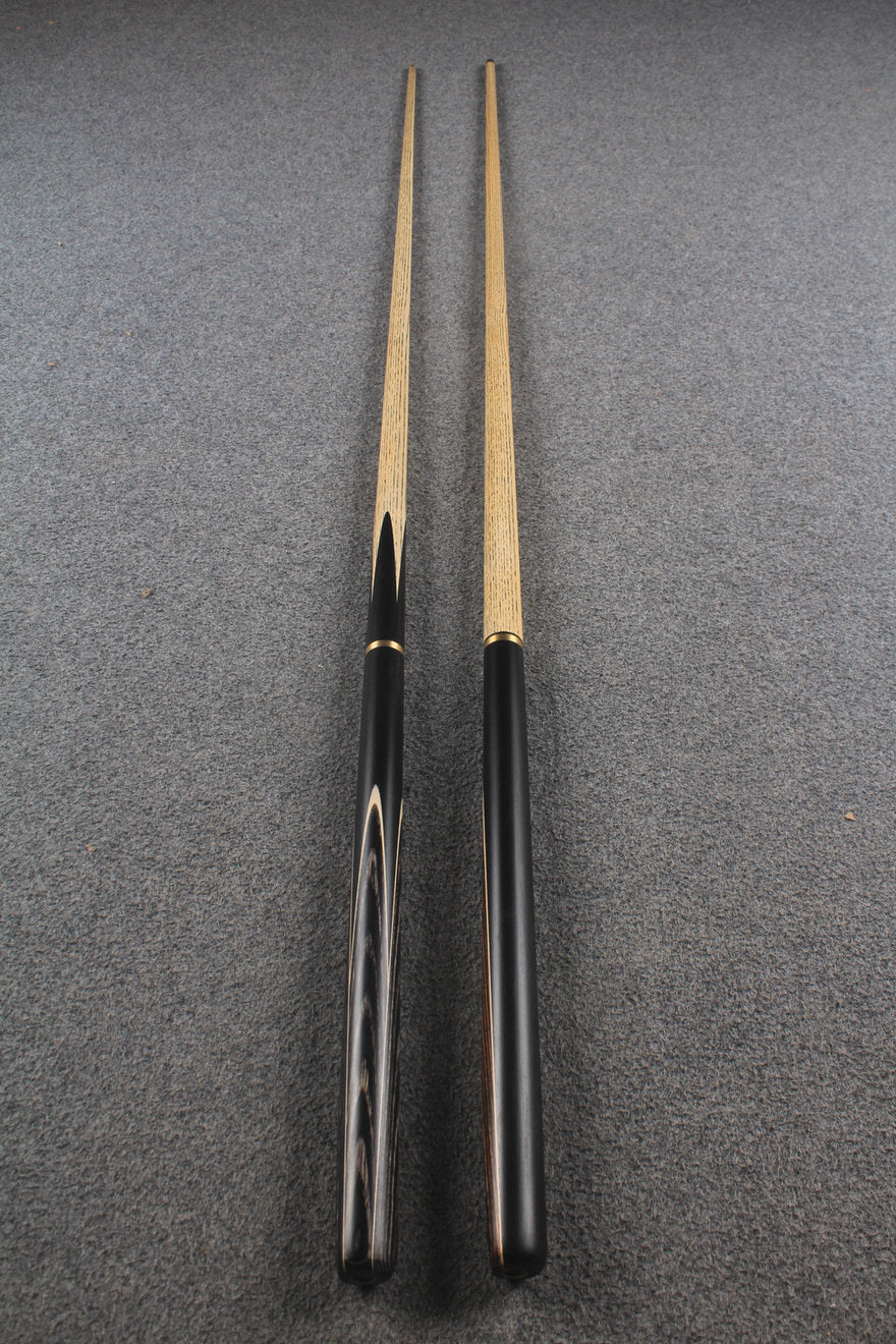 3/4 ASH english pool cue + break cue + case # 9177