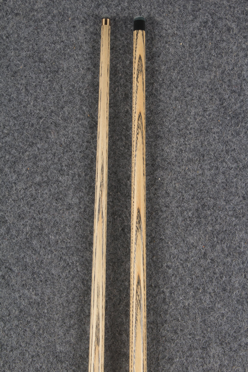 3/4 ASH english pool cue + break cue + case # 9177