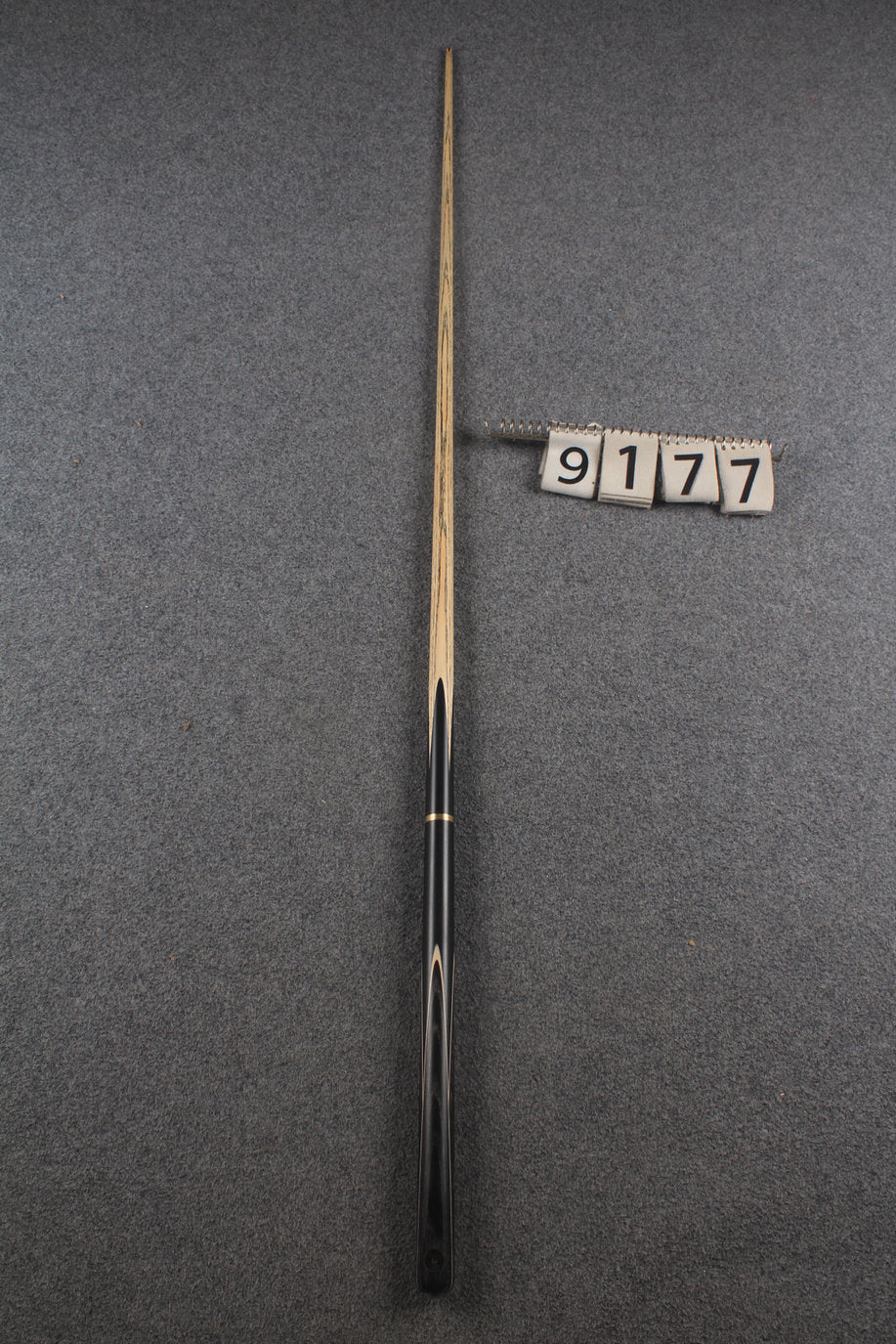 3/4 ASH english pool cue + break cue + case # 9177