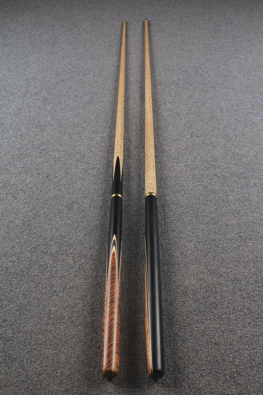 3/4 ASH english pool cue + break cue + case # 9178