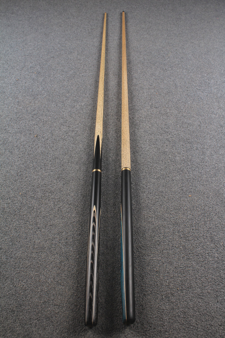 3/4 ASH english pool cue + break cue + case # 9179