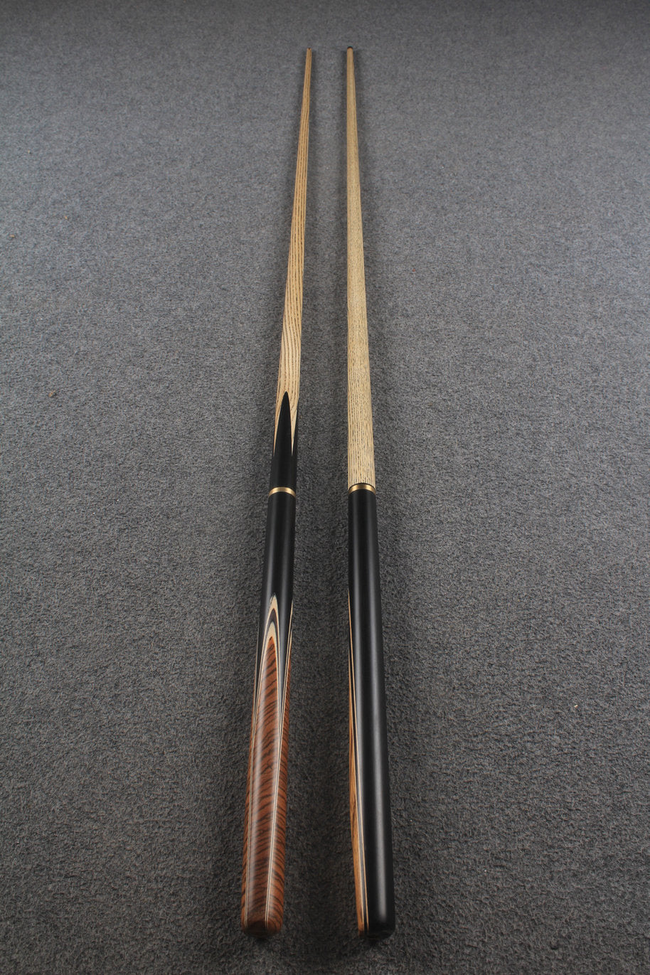 3/4 ASH english pool cue + break cue + case # 9182