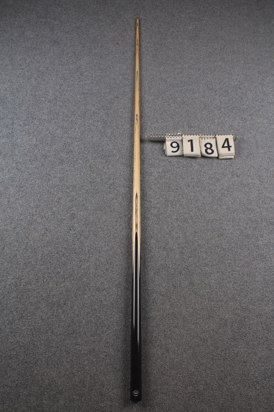 1 piece ash english pool cue  #9184
