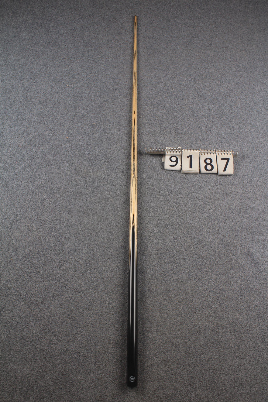 1 piece ash english pool cue  #9187