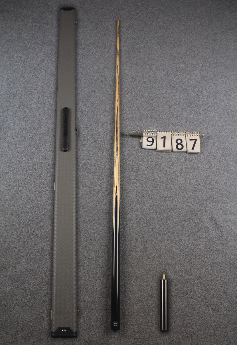 1 piece ash english pool cue  #9187