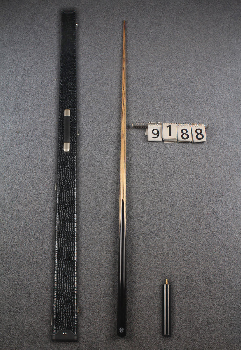 1 piece ash english pool cue  #9188