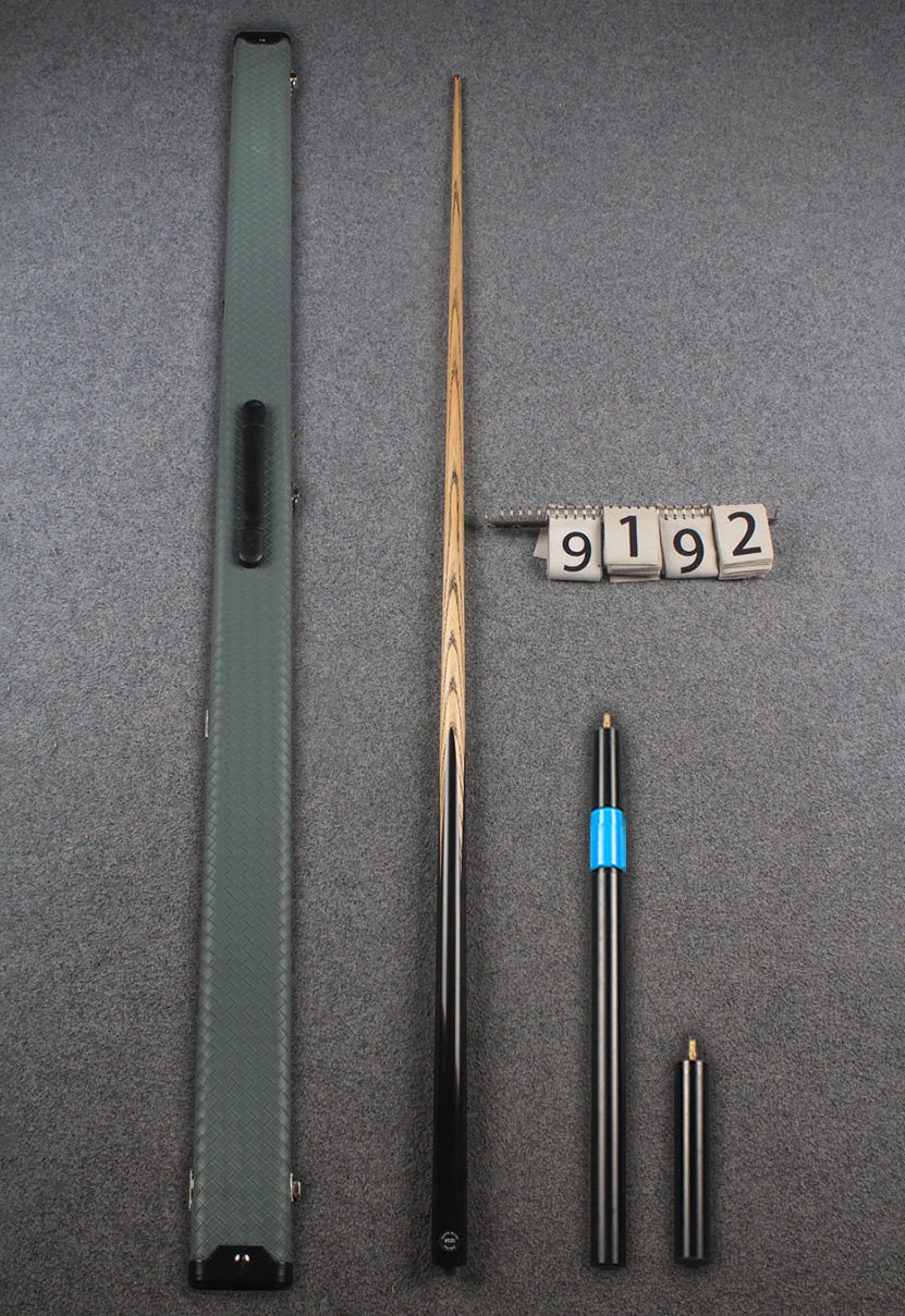 1 piece ash snooker cue  #9192 WOODS CUES